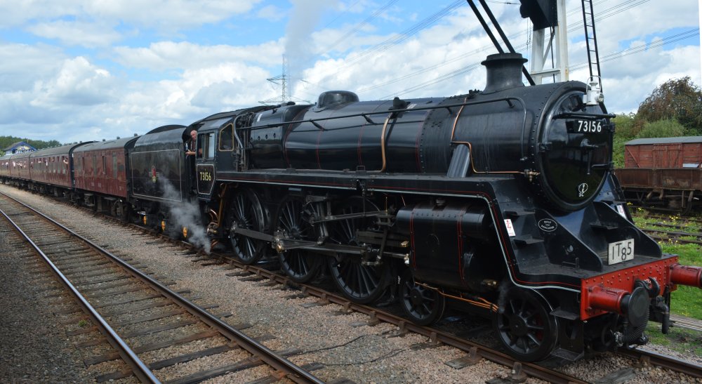 73156 BR Standard Steam Locomotive 4-6-0 5MT engine design images ...