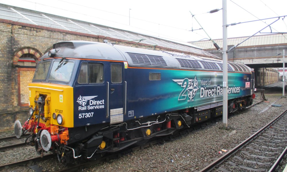 history of Class 57 BRUSH/GM Co-Co diesel-electric locomotives ...